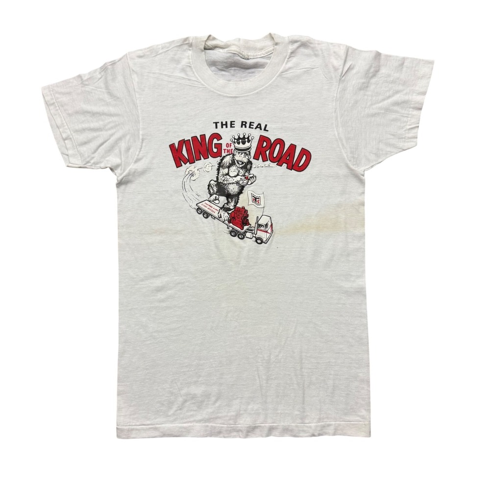 Vintage Thermo King Racing Team T-Shirt Tee King of the Road Gorilla Trucker M*